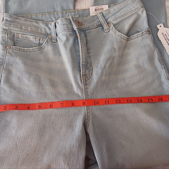 Style & Co High-rise  Boot Cut Jean's 10 NWT - Picture 8 of 11